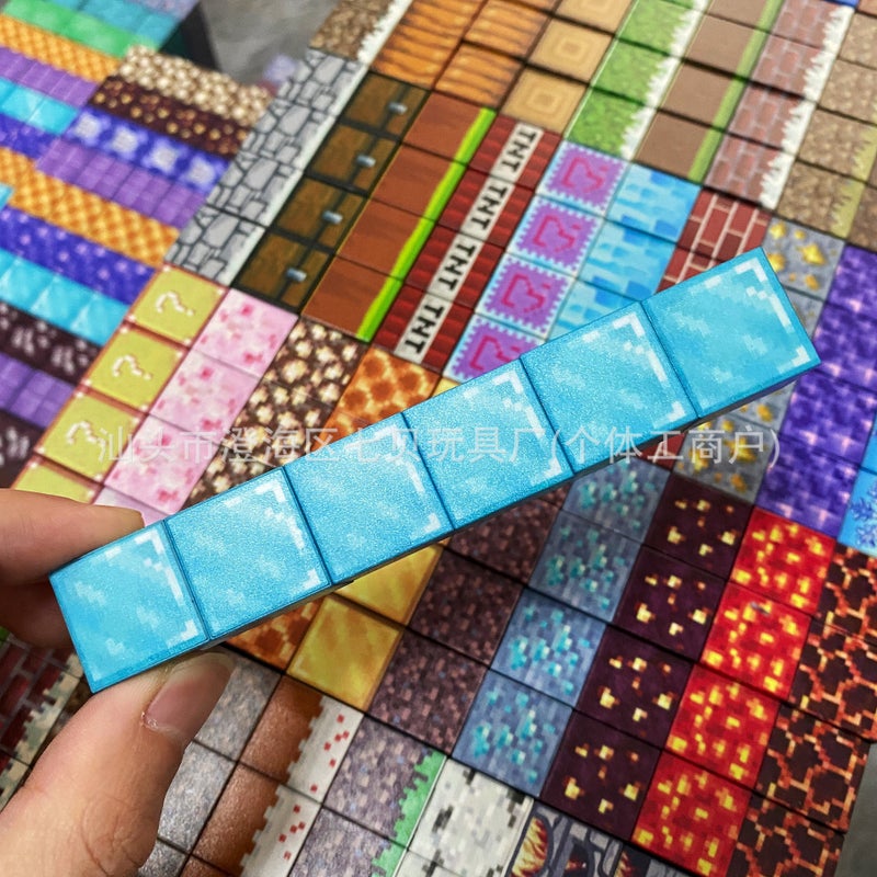 Magnetic Cube Building Blocks My Mc World Magnetic Block Particle Assembly Building Magnetic Kidsren'S Educational Magnetic Toys - Image 3